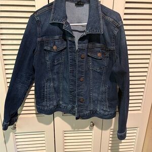 a.n.a Dark Blue Jean Jacket